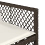 Set comedor de jardín 5 piezas y cojines ratán sintético marrón by , Garden sets - Ref: Foro24-3210717, Price: 269,47 €, Disc...