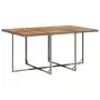 Set comedor jardín 7 pzas y cojines ratán sintético gris by , Garden sets - Ref: Foro24-3210734, Price: 496,45 €, Discount: %