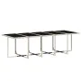 Set de comedor de jardín 11 pzas y cojines ratán sintético gris by , Garden sets - Ref: Foro24-3210755, Price: 874,82 €, Disc...