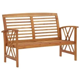 Massive Akazienholz-Gartenbank, 119 cm von vidaXL, Gartenbänke - Ref: Foro24-310269, Preis: 118,10 €, Rabatt: %