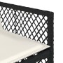 Garten-Essgruppe mit 13-teiligen Kissen aus schwarzem Kunststoff-Rattan. von , Gartensets - Ref: Foro24-3210762, Preis: 811,3...