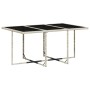 Set de comedor de jardín 11 pzas y cojines ratán sintético gris by , Garden sets - Ref: Foro24-3210851, Price: 695,76 €, Disc...