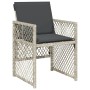 Garten-Essgruppe 11-teilig mit grauen Polstern aus synthetischem Rattan. von , Gartensets - Ref: Foro24-3210851, Preis: 695,7...