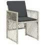 Set comedor de jardín 9 pzas cojines ratán sintético gris claro by , Garden sets - Ref: Foro24-3210839, Price: 539,89 €, Disc...