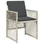 Set comedor jardín y cojines 17 pzas ratán sintético gris claro by , Garden sets - Ref: Foro24-3210887, Price: 1,00 €, Discou...