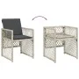 Set comedor jardín y cojines 17 pzas ratán sintético gris claro by , Garden sets - Ref: Foro24-3210887, Price: 1,00 €, Discou...