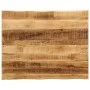 Massivholz-Tischplatte mit natürlicher Kante aus Mangoholz 100x80x2,5 cm. von , Tischplatten - Ref: Foro24-370676, Preis: 102...