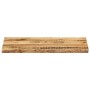 Massivholz-Tischplatte mit natürlicher Kante aus Mangoholz 90x40x3,8 cm. von , Tischplatten - Ref: Foro24-370683, Preis: 78,6...