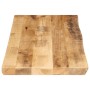 Massivholz-Tischplatte mit natürlicher Kante aus Mangoholz 90x40x3,8 cm. von , Tischplatten - Ref: Foro24-370683, Preis: 78,6...