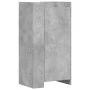 Mueble zapatero madera ingeniería gris hormigón 52x37,5x100 cm by , Shoe racks and shoe organizers - Ref: Foro24-848440, Pric...