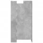 Schuhschrank aus Holzwerkstoff in Betonoptik, 52x37,5x100 cm. von , Schuhregale und Schuhorganisatoren - Ref: Foro24-848440, ...
