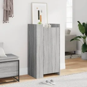 Mueble zapatero madera de ingeniería gris Sonoma 52x37,5x100 cm by , Shoe racks and shoe organizers - Ref: Foro24-848442, Pri...