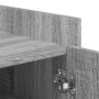 Mueble zapatero madera de ingeniería gris Sonoma 52x37,5x100 cm by , Shoe racks and shoe organizers - Ref: Foro24-848442, Pri...