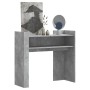Mesa consola de madera de ingeniería gris hormigón 100x35x90 cm by , Side tables - Ref: Foro24-848468, Price: 64,67 €, Discou...