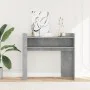 Mesa consola de madera de ingeniería gris hormigón 100x35x90 cm by , Side tables - Ref: Foro24-848468, Price: 63,71 €, Discou...