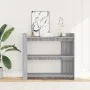 Mesa consola de madera de ingeniería gris Sonoma 100x35x90 cm de , Mesas auxiliares - Ref: Foro24-848477, Precio: 76,13 €, De...