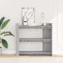 Mesa consola de madera de ingeniería gris Sonoma 100x35x90 cm de , Mesas auxiliares - Ref: Foro24-848477, Precio: 80,01 €, De...