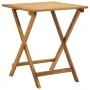 3-piece folding bistro table and chairs with solid wood cushions by vidaXL, Garden sets - Ref: Foro24-310275, Price: 146,08 €...