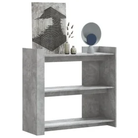 Mesa consola de madera de ingeniería gris hormigón 100x35x90 cm by , Side tables - Ref: Foro24-848475, Price: 73,86 €, Discou...