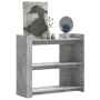 Mesa consola de madera de ingeniería gris hormigón 100x35x90 cm by , Side tables - Ref: Foro24-848475, Price: 75,00 €, Discou...