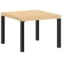 Set sofás jardín y cojines 7 pzas acero recubierto polvo negro by , Garden sets - Ref: Foro24-3283655, Price: 646,79 €, Disco...