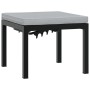 Gartensofa-Set mit 5-teiligen Kissen, pulverbeschichtetem schwarzen Stahl. von , Gartensets - Ref: Foro24-3283660, Preis: 377...