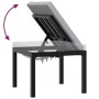 Gartensofa-Set mit 5-teiligen Kissen, pulverbeschichtetem schwarzen Stahl. von , Gartensets - Ref: Foro24-3283660, Preis: 377...