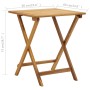 3-piece folding bistro table and chairs with solid wood cushions by vidaXL, Garden sets - Ref: Foro24-310275, Price: 149,13 €...