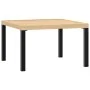 Set de sofás de jardín con cojines 4 piezas aluminio negro by , Garden sets - Ref: Foro24-3283706, Price: 549,23 €, Discount: %