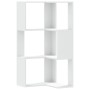 Eckregal 3 Ebenen Holz weiß 50x50x102 cm von , Bücherregale und Regale - Ref: Foro24-852591, Preis: 52,59 €, Rabatt: %