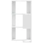 Estantería de esquina 3 niveles madera blanco 50x50x102 cm by , Bookcases and shelves - Ref: Foro24-852591, Price: 54,81 €, D...