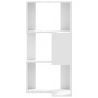 Estantería de esquina 3 niveles madera blanco 50x50x102 cm by , Bookcases and shelves - Ref: Foro24-852591, Price: 55,45 €, D...