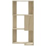 Estantería de esquina 3 niveles madera roble Sonoma 50x50x102cm by , Bookcases and shelves - Ref: Foro24-852593, Price: 53,64...