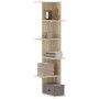 Estantería pared de esquina madera roble Sonoma 36,5x36,5x140cm by , Shelves and shelves - Ref: Foro24-852629, Price: 51,55 €...