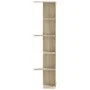 Estantería pared de esquina madera roble Sonoma 36,5x36,5x140cm by , Shelves and shelves - Ref: Foro24-852629, Price: 54,72 €...