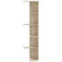 Estantería pared de esquina madera roble Sonoma 36,5x36,5x140cm by , Shelves and shelves - Ref: Foro24-852629, Price: 51,55 €...