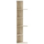 Estantería pared de esquina madera roble Sonoma 36,5x36,5x140cm by , Shelves and shelves - Ref: Foro24-852629, Price: 51,55 €...