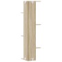 Estantería pared de esquina madera roble Sonoma 36,5x36,5x140cm by , Shelves and shelves - Ref: Foro24-852629, Price: 51,55 €...