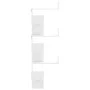 Estantería pared esquina madera ingeniería blanco 45x45x147 cm de , Estantes y estanterías - Ref: Foro24-852636, Precio: 50,0...