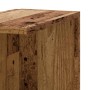 Eck-Wandregal aus gealtertem Holz 36,5x36,5x140 cm von , Regale und Regale - Ref: Foro24-852634, Preis: 59,39 €, Rabatt: %