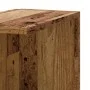 Eck-Wandregal aus gealtertem Holz 36,5x36,5x140 cm von , Regale und Regale - Ref: Foro24-852634, Preis: 58,06 €, Rabatt: %
