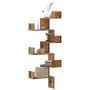 Eck-Wandregal aus gealtertem Holz 45x45x147 cm von , Regale und Regale - Ref: Foro24-852643, Preis: 57,32 €, Rabatt: %