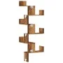 Eck-Wandregal aus gealtertem Holz 45x45x147 cm von , Regale und Regale - Ref: Foro24-852643, Preis: 57,32 €, Rabatt: %