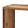 Estantería de pared de esquina madera envejecida 45x45x147 cm de , Estantes y estanterías - Ref: Foro24-852643, Precio: 56,14...