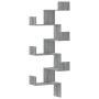 Estantería pared de esquina madera gris Sonoma 45x45x147 cm by , Shelves and shelves - Ref: Foro24-852641, Price: 48,87 €, Di...