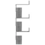 Estantería pared de esquina madera gris Sonoma 45x45x147 cm de , Estantes y estanterías - Ref: Foro24-852641, Precio: 47,94 €...