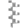 Estantería pared de esquina madera gris Sonoma 45x45x147 cm de , Estantes y estanterías - Ref: Foro24-852641, Precio: 47,94 €...