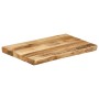 Tablero de mesa borde natural madera maciza mango 70x40x2,5 cm von , Tischplatten - Ref: Foro24-370657, Preis: 56,98 €, Rabat...