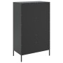 Aparador de acero negro 68x39x113 cm de , Aparadores - Ref: Foro24-842958, Precio: 142,79 €, Descuento: %