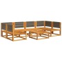 Set de sofás de jardín con cojines 7 pzas madera maciza acacia von , Outdoor-Sofas - Ref: Foro24-3278840, Preis: 756,98 €, Ra...